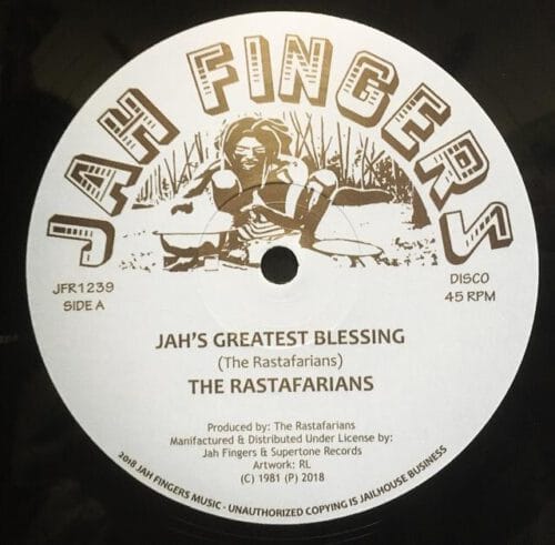 The Rastafarians - Jah's Greatest Blessing | One Blood Records