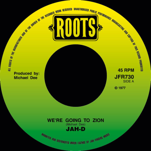 Jah-D – We're Going To Zion